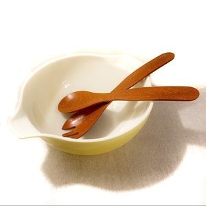 Vintage Flintwood Serving Set